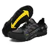 Comércio Exterior Transfronteiriço Casal Montanhismo ao Ar Livre Caminhada Tênis Masculino Tamanho Grande Sapatos de Escalada em Rocha Respirável Tecido Flyknit Cano Baixo Sapatos de Rastreamento