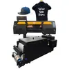 Impresora de Transferencia Térmica DTF de Tinta Blanca de Alto Rendimiento con Cuatro Cabezales de Fabricante Máquina Digital de Transferencia Térmica para Estampado de Patrones en Camisetas de Manga Corta