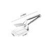 Pinza para Alimentos Gruesa de Acero Inoxidable para el Hogar, Cocina, Pala para Pescado Frito, Pinza para Parrilla de Barbacoa, Hotel, Comida Occidental, Pinza para Bistec, Venta al por Mayor