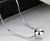 Collar de Bolita Pequeña Estilo Popular de Internet Cadena para Clavícula Nuevo Estilo 2025 Cadena de Hueso de Serpiente Collar Simple Versátil