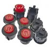 Interruptor de cochecito de bebé coche eléctrico infantil Interruptor de botón de arranque de una tecla Interruptor de alimentación redondo de alta corriente punto plateado 12v