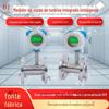 Medidor de vazão de turbina integrado inteligente tipo pipeline LWGY personalizado grau 0,5 sensor de vazão 4-20mA aço inoxidável