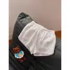 Pantalones de pijama casuales de color liso para mujer estilo coreano, nuevos pantalones para caminar de talla grande de verano, shorts cómodos y amigables con la piel para casa
