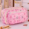 Estuche de Lápices de Capibara para Niñas de Primaria, de Aspecto Sofisticado, Estuche de Lápices de Gran Capacidad, Estuche de Lápices de Bolsa de Dolor para Niña Estudiante de Secundaria