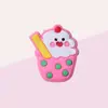 Comida y Juego Papas Fritas Hamburguesa Joyería de Goma Blanda Accesorios Pegamento Cremoso para Manualidades Funda de Teléfono Celular Caja de Almacenamiento Pasador Pegatina de Refrigerador Parche