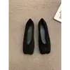 Sapatos Mocassins Planos Versáteis Retrô Femininos 2025 Novo Primavera Outono Inverno Vermelhos de Calçar Sapatos de Vovó