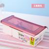 Caja de condimentos de plástico abatible, caja de condimentos, adecuada para el hogar, olla de sal combinada con cuchara