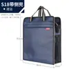 Bolsa Portadocumentos Portátil de Gran Capacidad con Cremallera para Conferencia de Lona Oxford para Negocios, Maletín Impermeable para Hombres