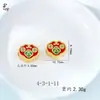 Accesorios Dorados de Alta Retención de Color para Manualidades, Colgante Ruyi, Pulsera, Collar, Materiales para Cuentas, Estilo Chino, Moda Retro, Versátil