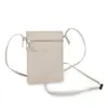 Bolsa de Ombro Casual Simples Estilo Coreano Nova Moda Transfronteiriça, Bolsa Transversal Leve da Moda para Sair, Bolsa Quadrada Pequena Artística, Bolsa para Celular