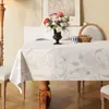 Mantel fresco y sencillo, impermeable y a prueba de aceite, mantel de comedor sin lavado, nuevo modelo 2026, lujo ligero con un toque de alta gama, mantel de mesa de centro estilo pastoral