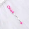 Nuevo diseño de llavero de colores pastel, accesorio de llavero colgante para bolsa de cuentas DIY, en stock para venta al por mayor