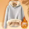 Outono e Inverno Novo Moletom de Lã de Cordeiro Moletom Masculino Design de Nicho Caimento Solto com Capuz Casual Esportivo Roupa Externa Masculina