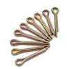 GB91 Pino Elástico Cor Galvanizada Zinco Pino de Cabelo Pino de Cartão Clipe M6M6.3M8M10M12M13