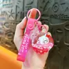 Llavero de muñeca regordeta rellena de aceite creativo, colgante exquisito y lindo para bolso, llavero de coche, pequeño regalo al por mayor