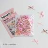 100 zapatos de ballet de moda redonda lazo accesorios mixtos para uñas hada gentil hermosa chica accesorios para uñas