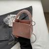 Bolso Cubo para Mujer, Moda Verano 2026 Nuevo Diseño de Nicho Bolso Cruzado con Cadena, Bolso de Mano Acolchado de Moda