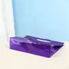 Bolsa Transparente de PVC con Cremallera para Artículos de Tocador Hecha a Medida Viaje Moderna Impermeable Portátil Bolsa con Cremallera con Impresión de Logo
