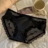 Bragas Sexis de Encaje Semi-Transparente Estilo Francés, Pura Pasión, Transpirables y Cómodas, Braguitas para Mujer con Refuerzo de Algodón Puro