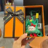 Colgante de Felpa Navideño Creativo Muñeco de Jengibre Caricatura Lindo Colgante para Llaves Decoración para Bolso Regalo de Navidad
