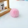 Suministro del fabricante bola de pelo de conejo imitación bola de pelo de conejo artificial accesorios diy bola de felpa accesorios para ropa bola de pelo de conejo rex imitación