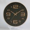 Reloj de pared de cuarzo tridimensional de moda silenciosa de plástico para sala de estar de 8 pulgadas y 20 cm, venta al por mayor, estilo nórdico transfronterizo