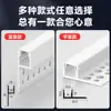 Luz Linear Emissora para Cima, Luminária de Teto para Pálpebra Dupla, Tira de Luz em Canal de Alumínio com Luz Visível-Mas-Não-Enxergável-a-Olho Nu, Luz Linear em Formato de Tira Unilateral