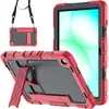 Capa Protetora Universal para Tablet Samsung A9Plus/A11Plus Silicone Cobertura Total Anti-Queda Suporte Concha Portátil para Tablet