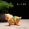 Museo del Caballo Gordo Pequeño Tang Sancai de Luoyang Xi'An Regalos Souvenirs de Viaje Adornos para Regalo Artesanías de Cerámica