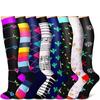 Youlijian 8 pares de calcetines de compresión deportivos para traje multiestilo fabricantes de calcetines de compresión al por mayor disponibles para hombres y mujeres calcetines de compresión
