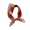 Pañuelo de Cabeza de Algodón y Lino Retro Ins Coreano Pañuelo de Seda Pañuelo Cuadrado Pequeño Pañuelo Delgado de Primavera y Otoño para Mujer Paquete Atado Pañuelo Decorativo para el Cuello