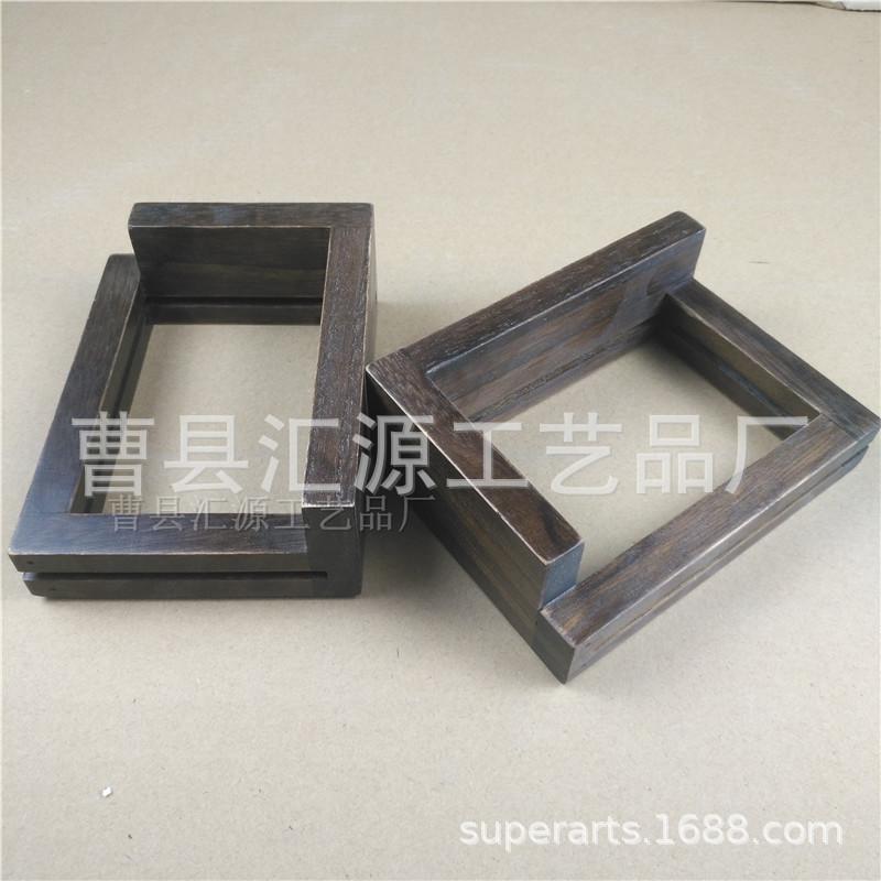 2 厂家定做跨境欧洲美国加拿大喷油漆可换活动灵活复古黑棕色实