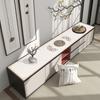Nuevo Mantel de Mesa para Gabinete de TV de Cuero PVC Chinoiserie para Hogar Impermeable y a Prueba de Aceite Sin Lavado Mantel Rectangular para Mesa de Sala de Estar