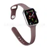 Correa de Silicona con Hebilla Inversa de Cintura Delgada Apple Adecuada para Apple iWatch Reloj Correa de Silicona 38/40/41mm