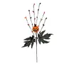 Nuevas Decoraciones de Halloween Calabaza Negra de Terror Ramo de Flores Insertado Decoración del Festival Fantasma Adorno Insertado