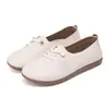 Zapatos de Tela Old Beijing Estilo Nuevo Primavera y Otoño para Mujer Ligeros Transpirables Casuales Antideslizantes Suela Suave para Personas de Mediana Edad y Mayores Zapatos Sencillos para Madre