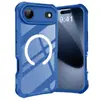 Adecuado para Apple 17Promax Funda Transparente a Prueba de Tres Elementos para Teléfono Móvil Succión Magnética Magsafe Iphone17Air Anticaídas Paquete Completo