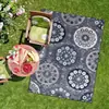 Alfombra Grande Geométrica Rayada Moderna Simple para Sala de Estar, Alfombra para Sofá, Tapete de Picnic - Amazon Transfronterizo