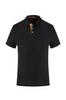 Camisa polo personalizada, camisa cultural, ropa de trabajo corporativa, ropa de trabajo grupal con solapa de verano, impresión de logotipo bordado