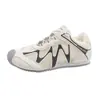 Zapatillas Deportivas de Piel Genuina Suave con Malla Simple Hueca y Suela Antideslizante para Mujer, Zapatos de Senderismo 2026, Nuevos Zapatos Casuales de Moda para Exteriores