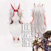 [Viagem grátis] a terra selvagem original de Deus, uma peruca de cosplay, rabo de cabelo, nível degradê, cabelo longo anti-crespo