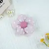 Novo Tecido Colorido de Bolinhas Flores Artesanais Broche DIY Grampo de Cabelo Materiais Roupas Sapato Flor Decoração Acessórios