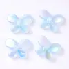 Acrílico Transparente UV Fantasia Plano Grande Borboleta DIY Brincos Tecidos à Mão Corrente de Celular Acessórios para Chaveiro