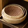 Cesta de bambú importada de Vietnam cesta tejida a mano cesta de almacenamiento cesta de frutas cesta decorativa para el hogar decoración cesta de almacenamiento para la cocina