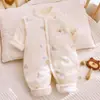 Roupas infantis Anyang 40g algodão macacão de bebê casaco de algodão fino macacão de bebê 100% algodão roupas quentes para bebê outono e inverno