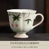 Juego de Té de Cerámica Pintado a Mano de Manzano Llorón para Uso Doméstico Gongfu Gaiwan Tetera Tazas de Té Nuevo Estilo Chino Caja de Regalo de Lujo Ligero