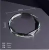 Enfeites de Bolsa Abençoada com Folha de Ouro de Cristal 3D Artesanato de Cornucópia e Cabaça Decorações para Casa e Escritório Presente de Inauguração