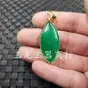 Colgante Ojo de Caballo de Jaspe de Taiwán Turquesa Cuarzo Roca Jade Colgante Colgante de Jade