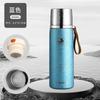 Taza para Infusión de Té de Lujo Ligero con Recubrimiento de Titanio, Taza Simple Aislada de Acero Inoxidable 316 con Separación de Té y Agua para Uso Doméstico, Taza para Infusión de Té para la Salud