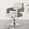 Sillón de Peluquería para Barbería, Sillón de Celebridad de Internet, Sillón Simple Ajustable Giratorio de Gama Alta Específico para Salón de Peluquería